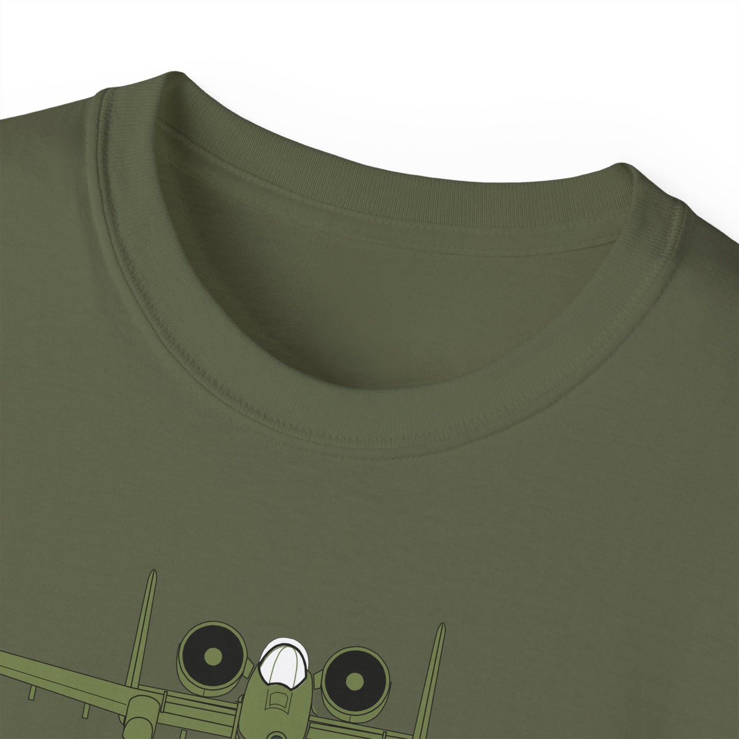 Unisex Ultra Cotton Tee - Aircraft - USAF - A-10 Thunderbolt II - Front X 300