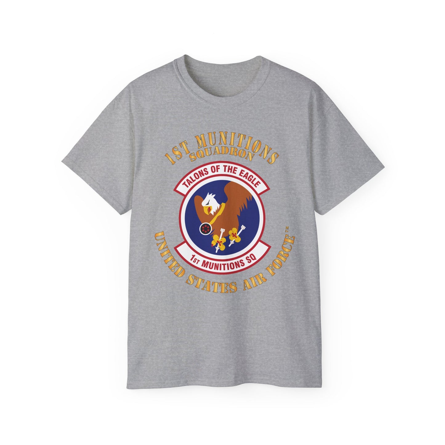 Unisex Ultra Cotton Tee - USAF - 1st Munitions Squadron (ACC)