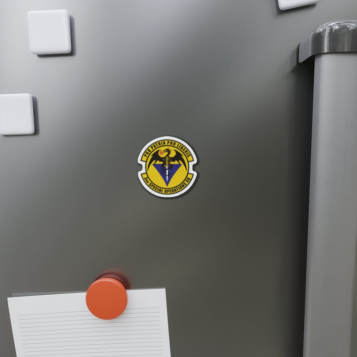 Die-Cut Magnet - USAF - 3rd Special Operations Squadron wo txt