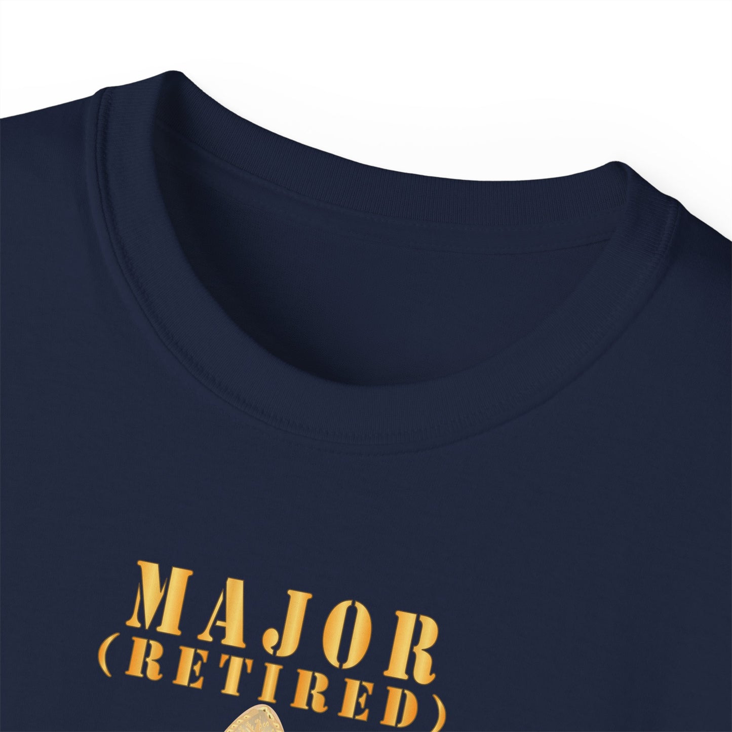 Unisex Ultra Cotton Tee - USAF - Major - MAJ - Retired X 300