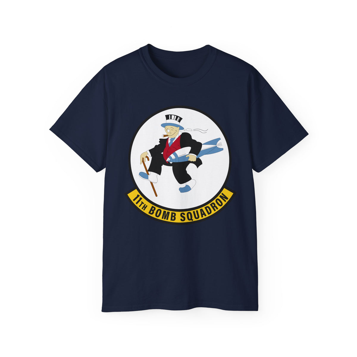 Unisex Ultra Cotton Tee - USAF - 11th Bomb Squadron wo txt
