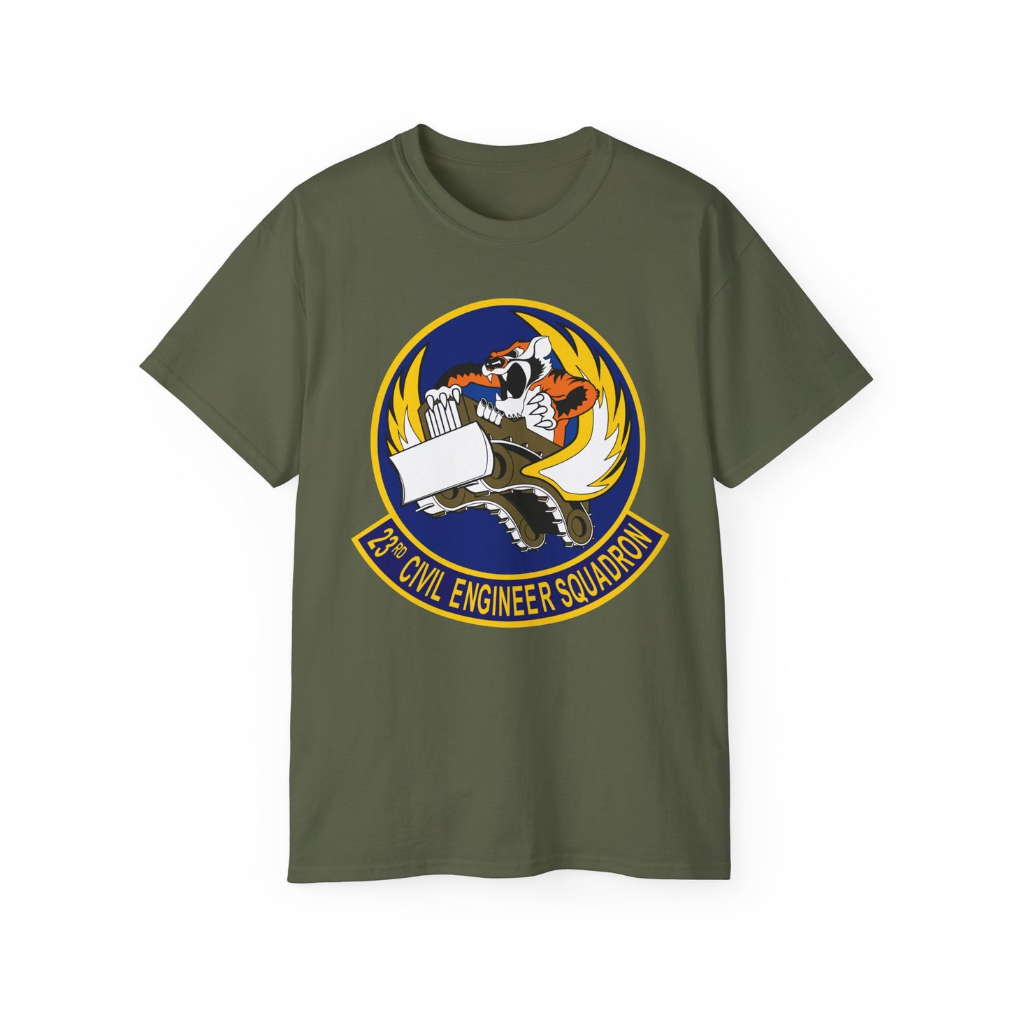Unisex Ultra Cotton Tee - USAF - 23d Civil Engineer Squadron wo Txt