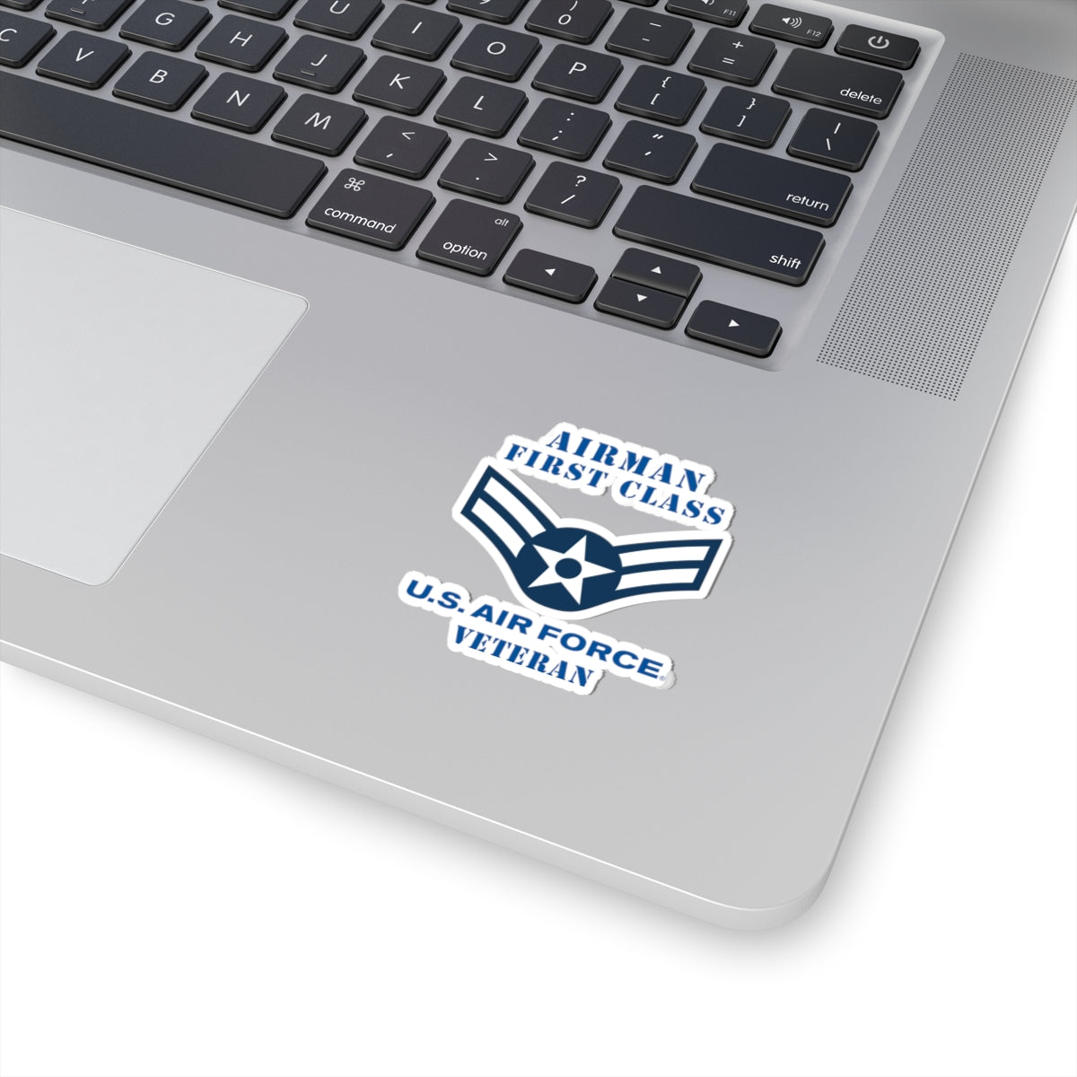 Kiss-Cut Stickers - USAF - Airman - First Class (E3) - 2020 - Veteran