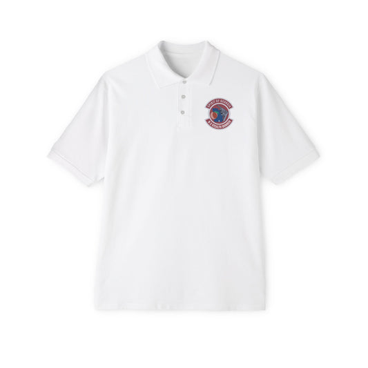 Men's Piqué Polo - USAF - B2 - Spirit of Georgia - Stealth Bomber wo txt X 300