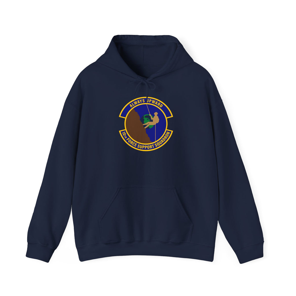 Unisex Heavy Blend Hooded Sweatshirt - USAF - 10th Force Support Squadron wo txt