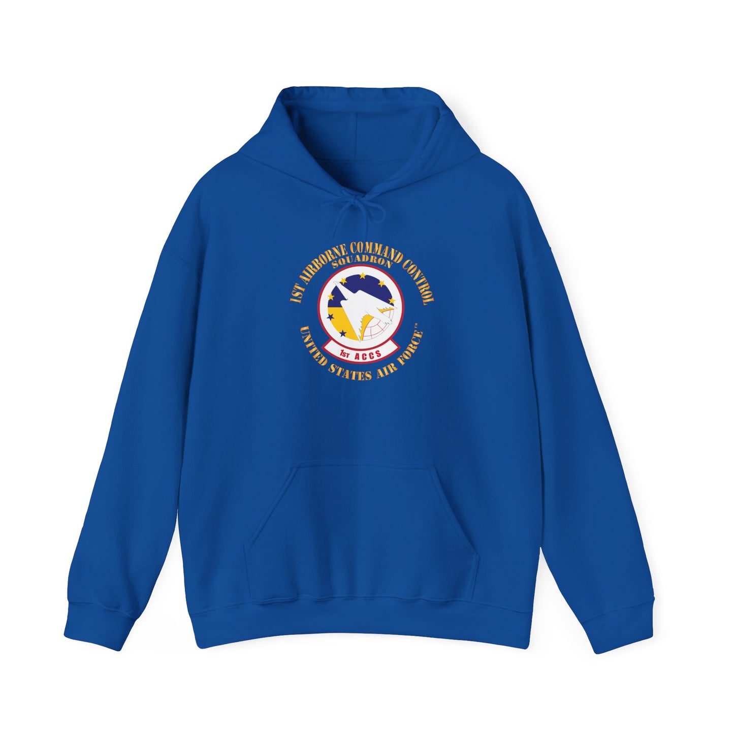 Unisex Heavy Blend Hooded Sweatshirt -USAF - 1st Airborne Command Control Squadron