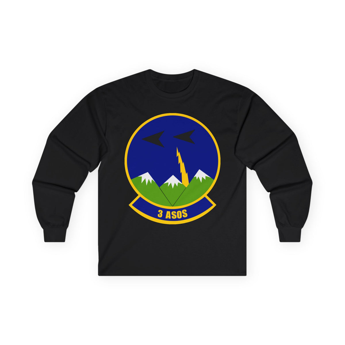 Unisex Ultra Cotton Long Sleeve Tee - USAF - 3rd Air Support Operations Squadron wo txt X 300