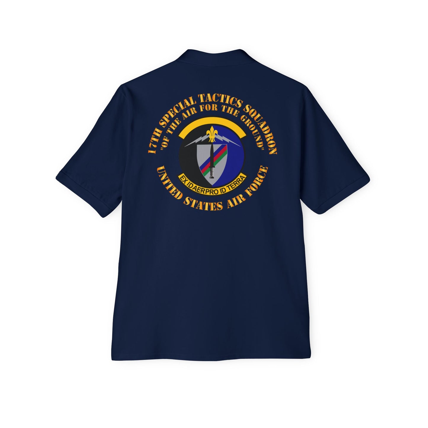 Men's Piqué Polo - USAF - 17th Special Tactics Squadron