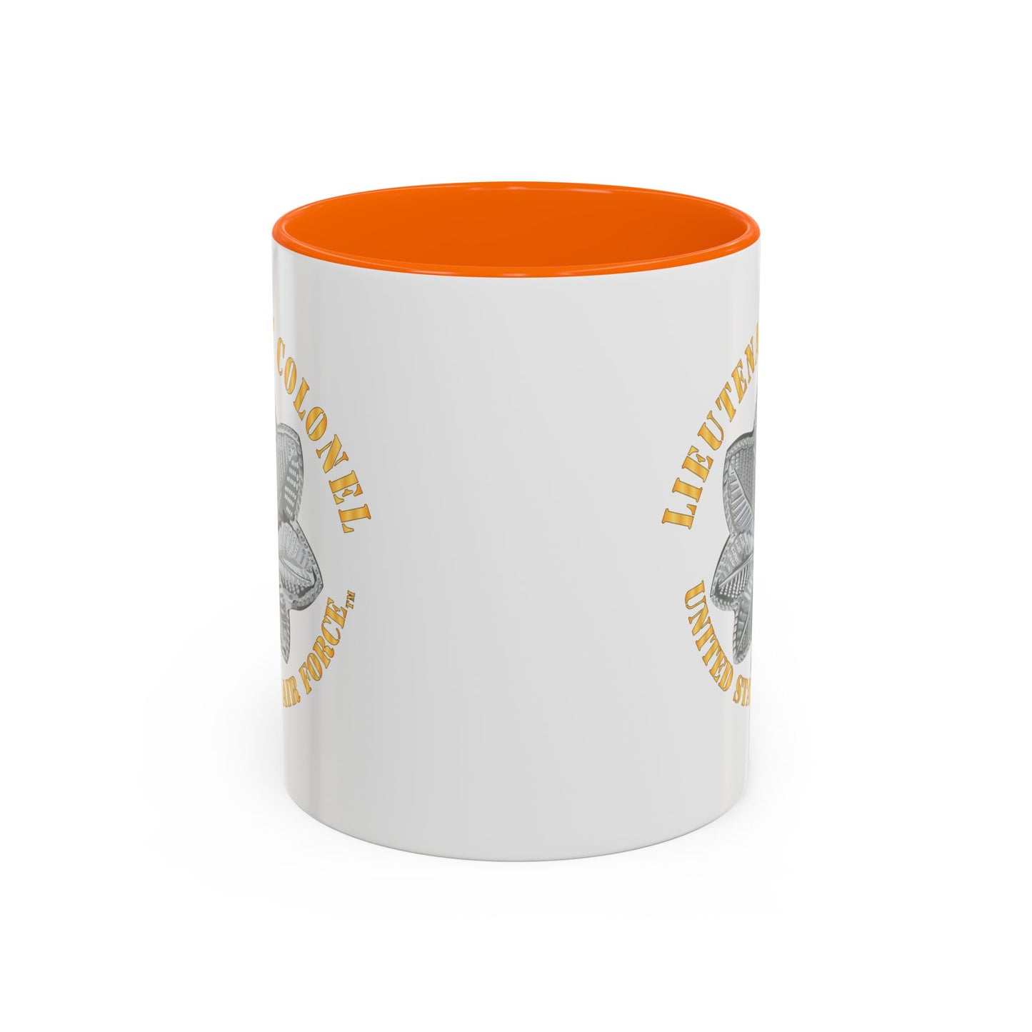 Accent Coffee Mug (11oz & 15oz) - USAF - Lieutenant Colonel - LTC - TM X 300
