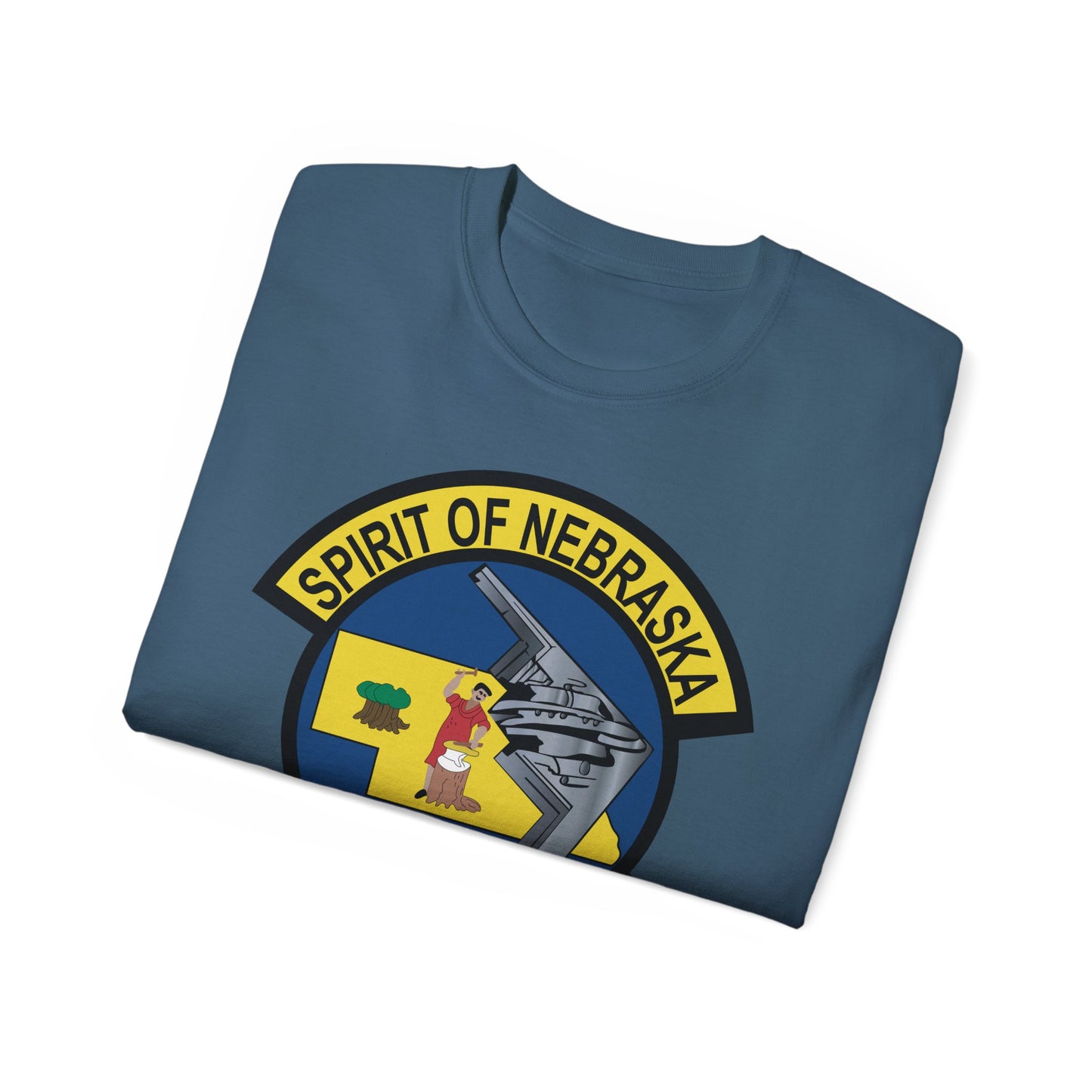 Unisex Ultra Cotton Tee - USAF - B2 - Spirit of Nebraska - Stealth Bomber wo txt X 300