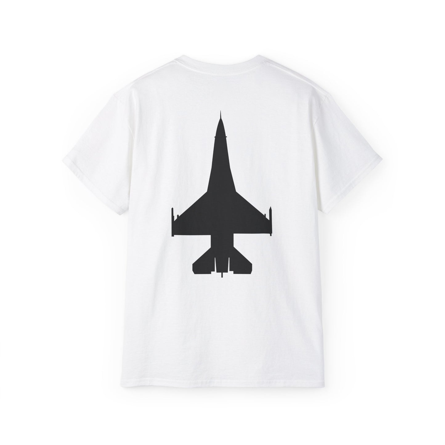 Unisex Ultra Cotton Tee - Aircraft - F-16 -Top - Black wo Txt X 300