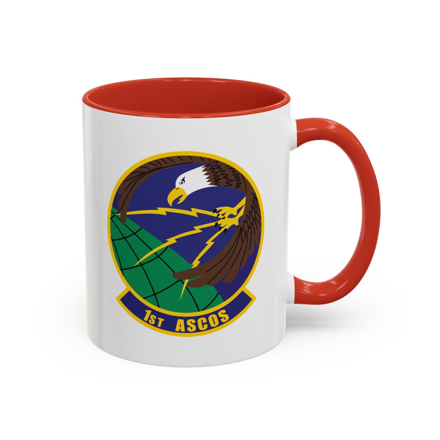 Accent Coffee Mug (11oz & 15oz) - USAF - 1st Air & Space Communications Operations Sq wo txt X 300