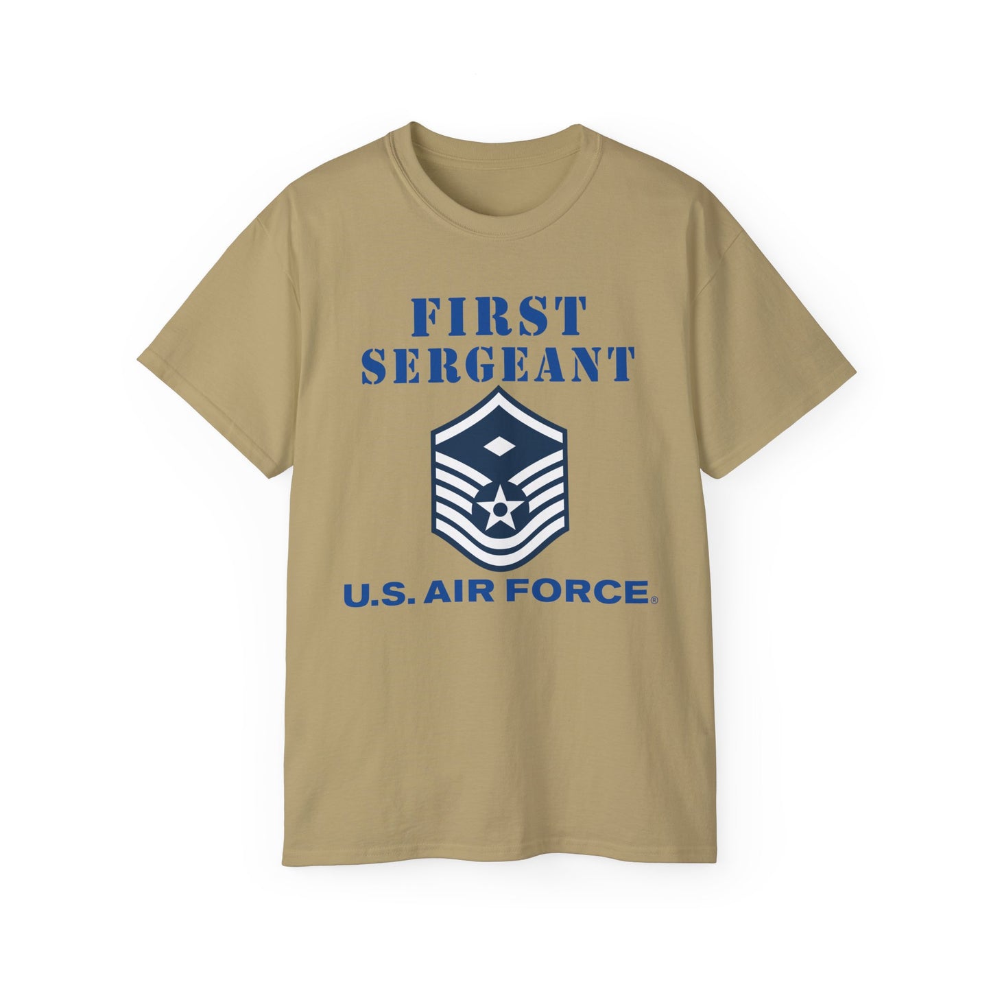 Unisex Ultra Cotton Tee - USAF - First Sergeant (E7b) - 2020 - US Air Force w Text X 300