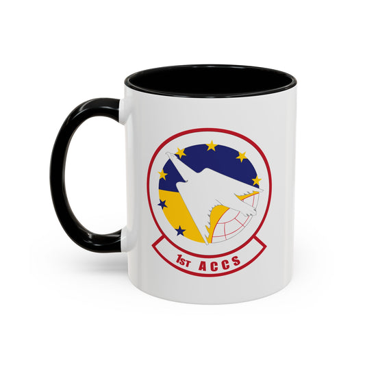 Accent Coffee Mug (11oz & 15oz) - USAF - 1st Airborne Command Control Squadron (ACC) wo txt X 300