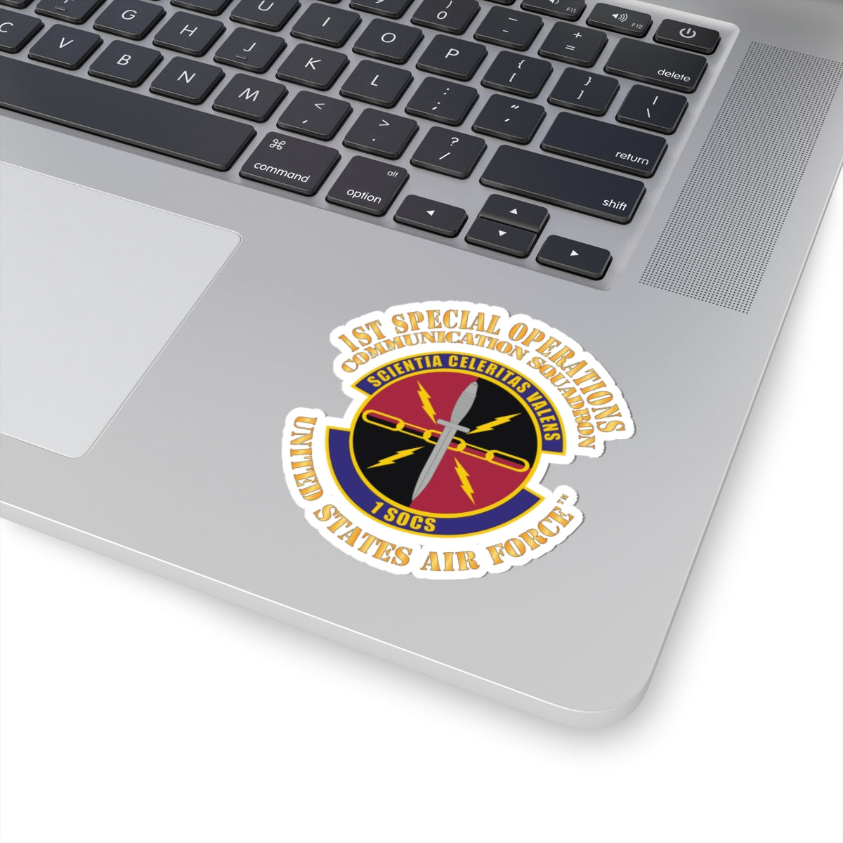 Kiss-Cut Stickers - USAF - 1st Special Operations Communication Squadron X 300