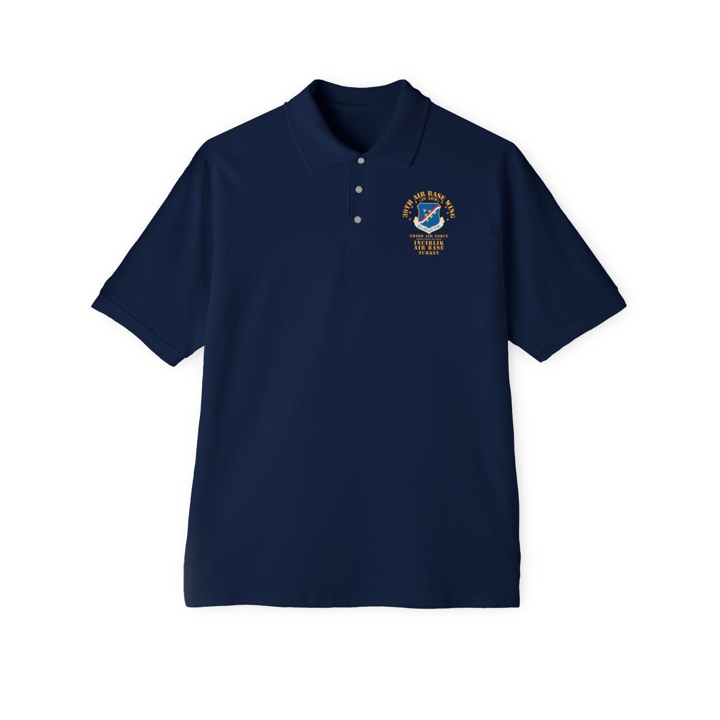 Men's Piqué Polo - USAF - 39th Air Base Wing - Incirlik AB X 300
