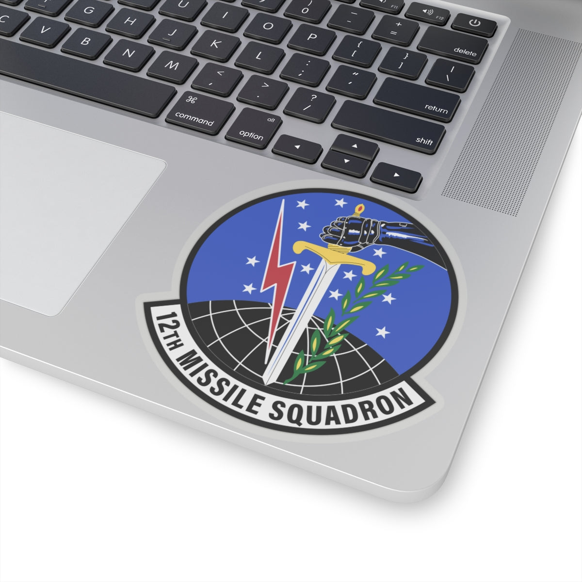 Kiss-Cut Stickers - USAF - 12th Missile Squadron wo txt