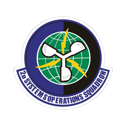 Kiss-Cut Stickers - USAF - 2d Systems Operations Squadron wo txt