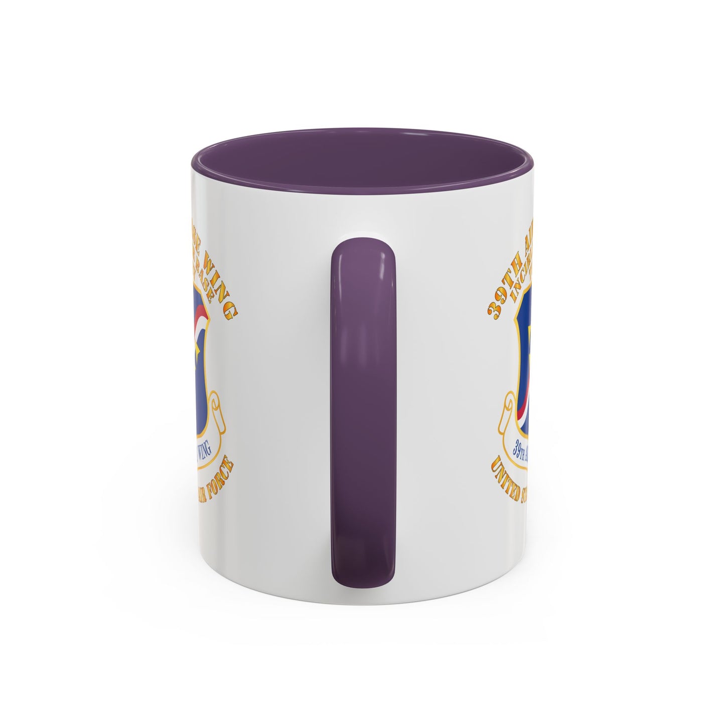 Accent Coffee Mug (11oz & 15oz) - USAF - 39th Airbase Wing - 3rd AF - Incirlik Air Base - Turkey