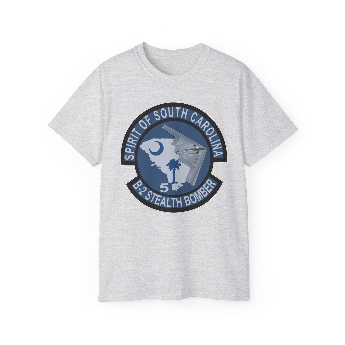 Unisex Ultra Cotton Tee - USAF - B2 - Spirit of South Carolina Stealth Bomber wo Txt X 300