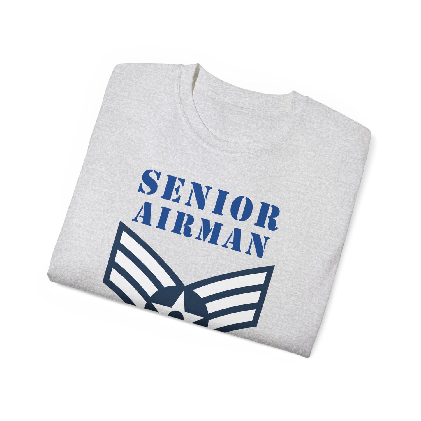 Unisex Ultra Cotton Tee - USAF - Senior Airman (E4) - 2020 - US Air Force w Text X 300
