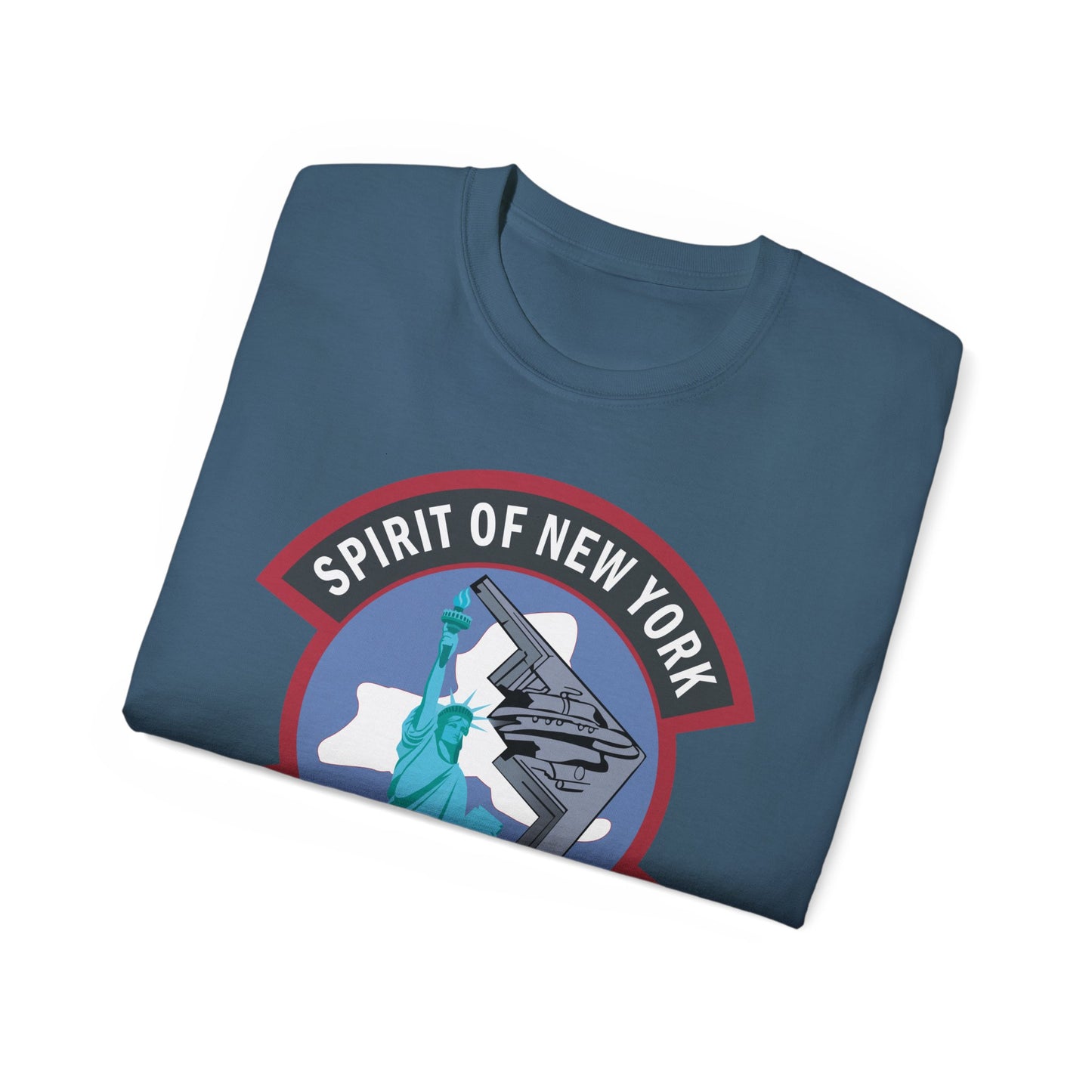 Unisex Ultra Cotton Tee - USAF - B2 - Spirit of New York - Stealth Bomber wo txt X 300