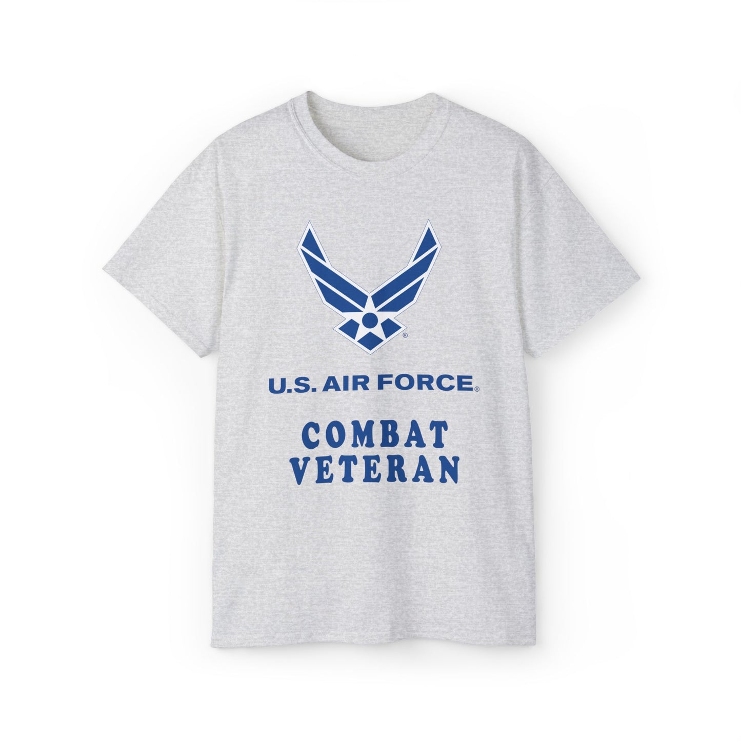 Unisex Ultra Cotton Tee - USAF - Air Force - Combat Veteran X 300