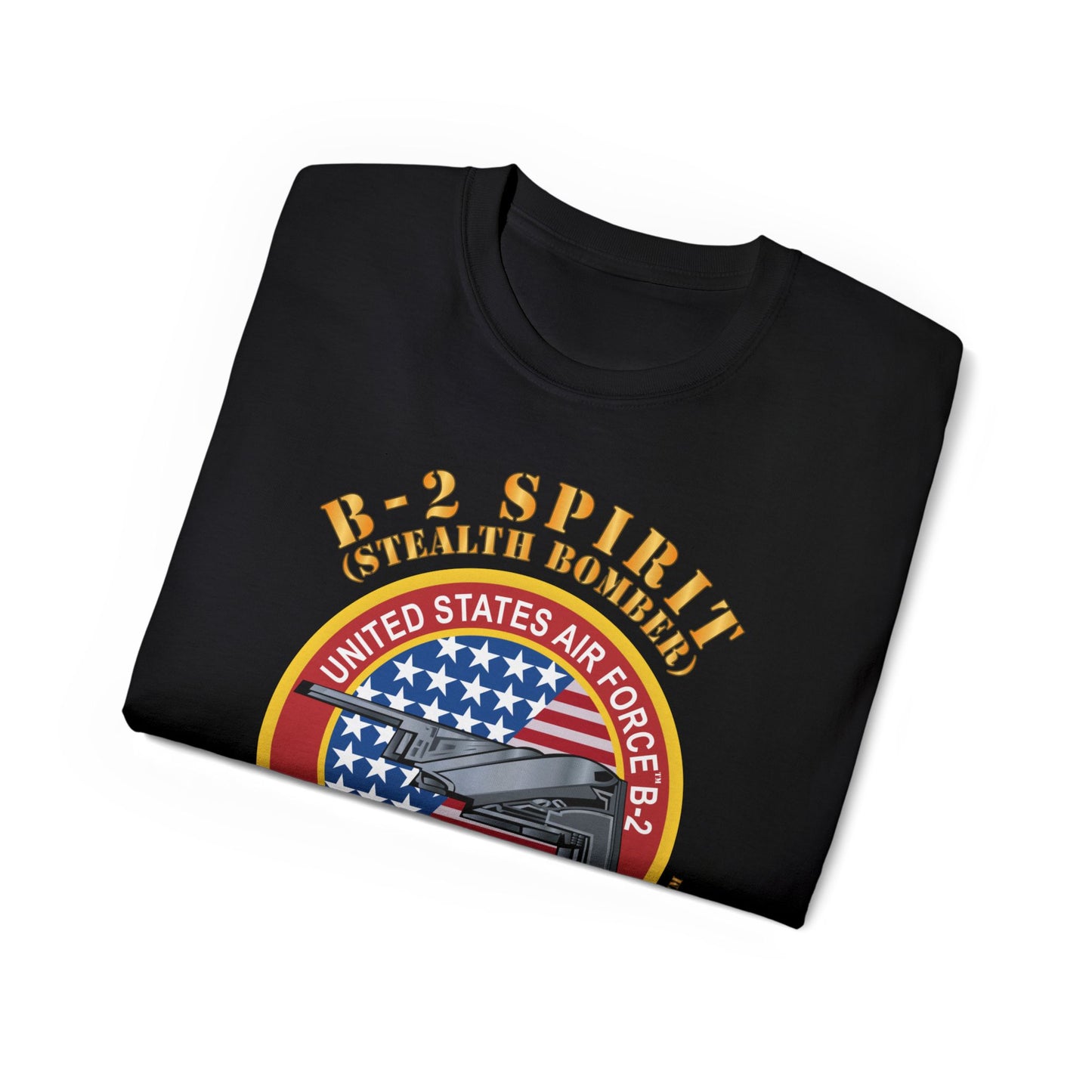 Unisex Ultra Cotton Tee - USAF - B2 - Spirit - Stealth Bomber X 300