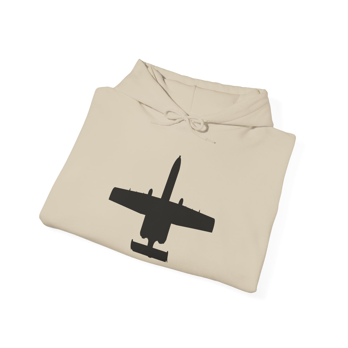 Unisex Heavy Blend Hooded Sweatshirt - Aircraft - USAF - A-10 Thunderbolt II - Top - Silhouette X 300