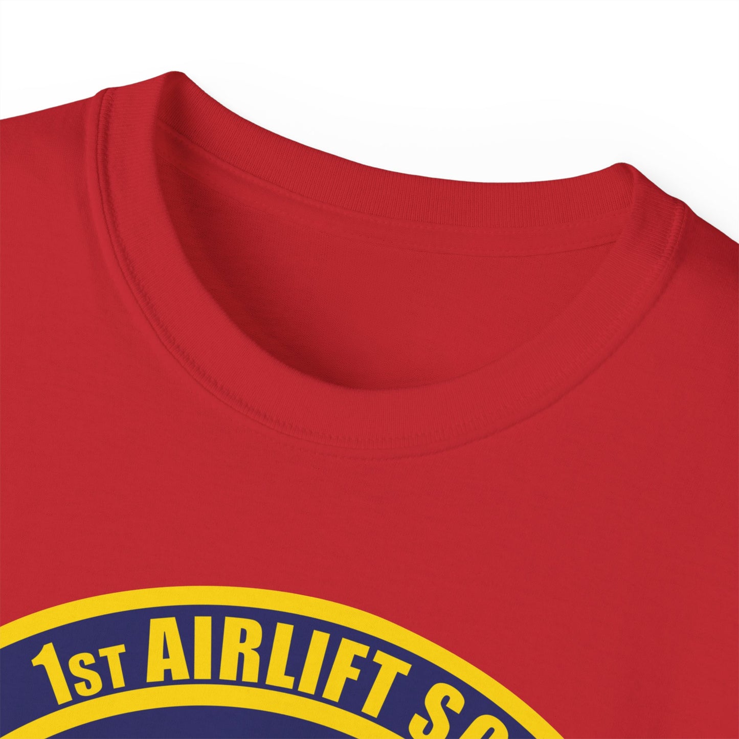 Unisex Ultra Cotton Tee - USAF - 1st Airlift Squadron wo txt X 300