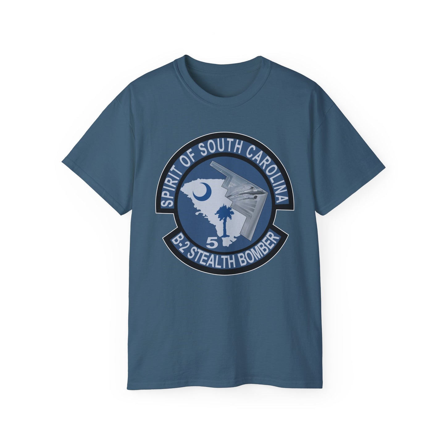 Unisex Ultra Cotton Tee - USAF - B2 - Spirit of South Carolina Stealth Bomber wo Txt X 300