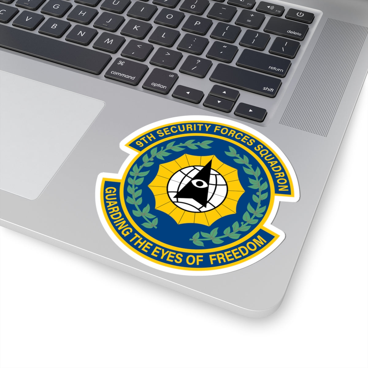 Kiss-Cut Stickers - USAF - 9th Security Forces Squadron wo txt X 300