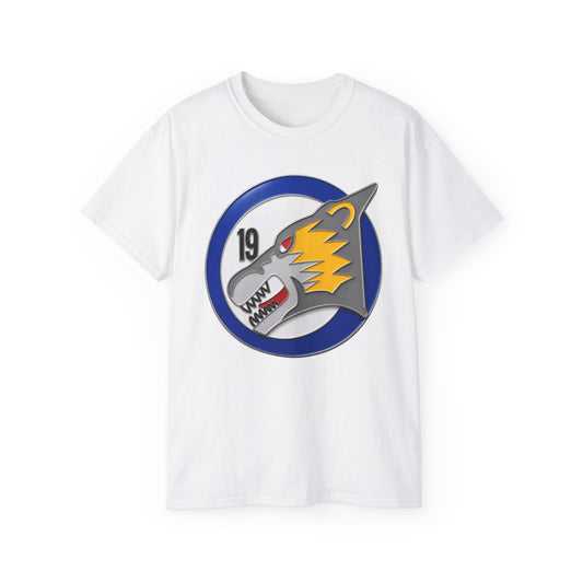 Unisex Ultra Cotton Tee - USAF Academy 19th Cadet Squadron Patch - Wolverines - 3D - Enhanced