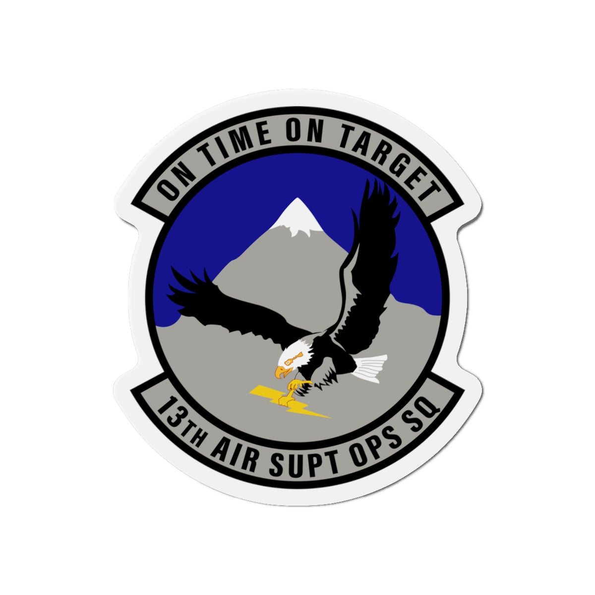 Die-Cut Magnet - USAF - 13th Air Support Operations Squadron wo txt