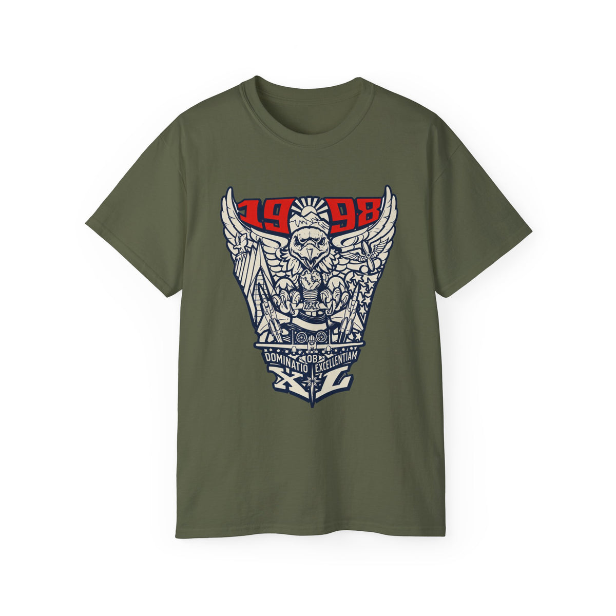 Unisex Ultra Cotton Tee - 1998 Vintage Eagle Aviation
