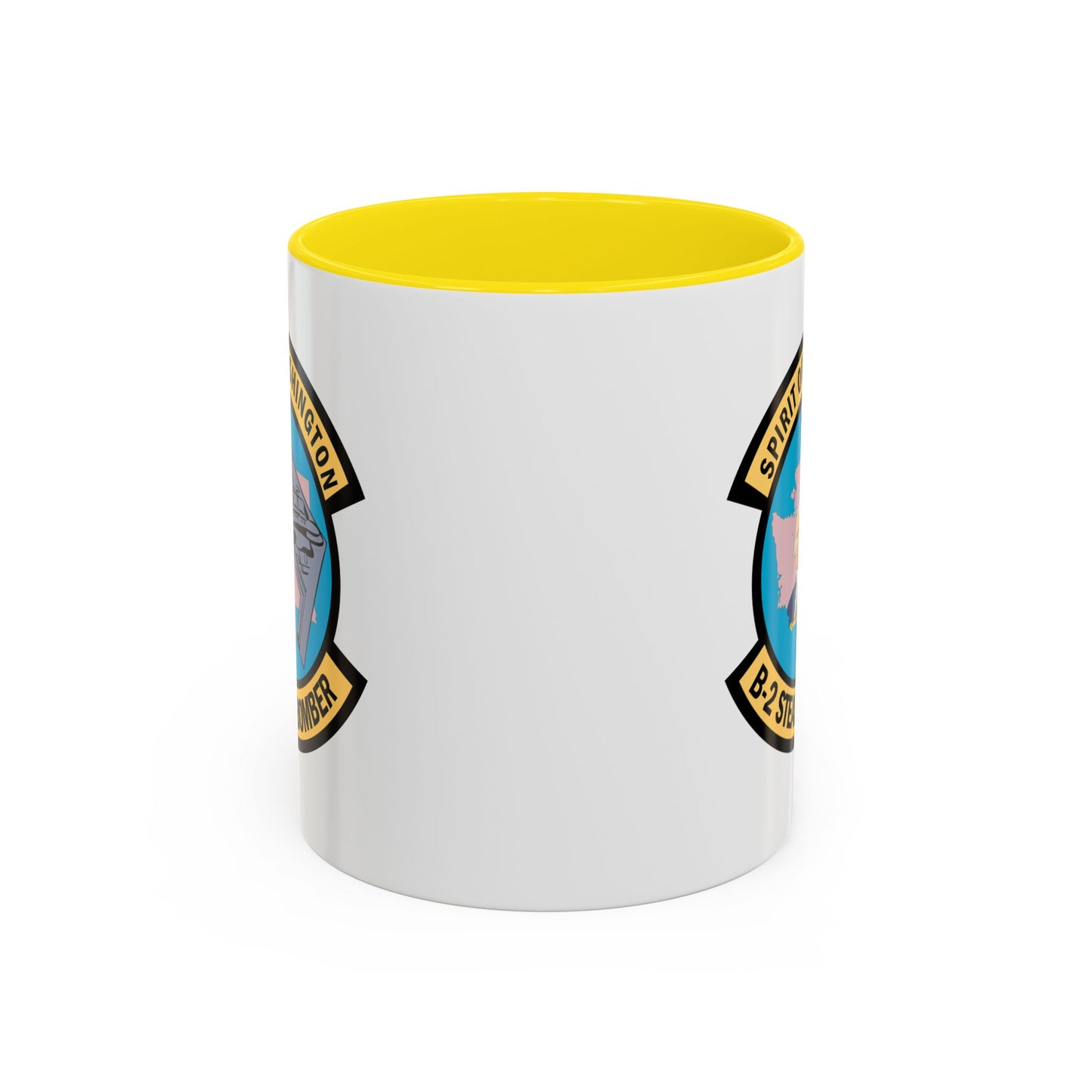 Accent Coffee Mug (11oz & 15oz) - USAF - B2 - Spirit of Washington - Stealth Bomber wo txt X 300