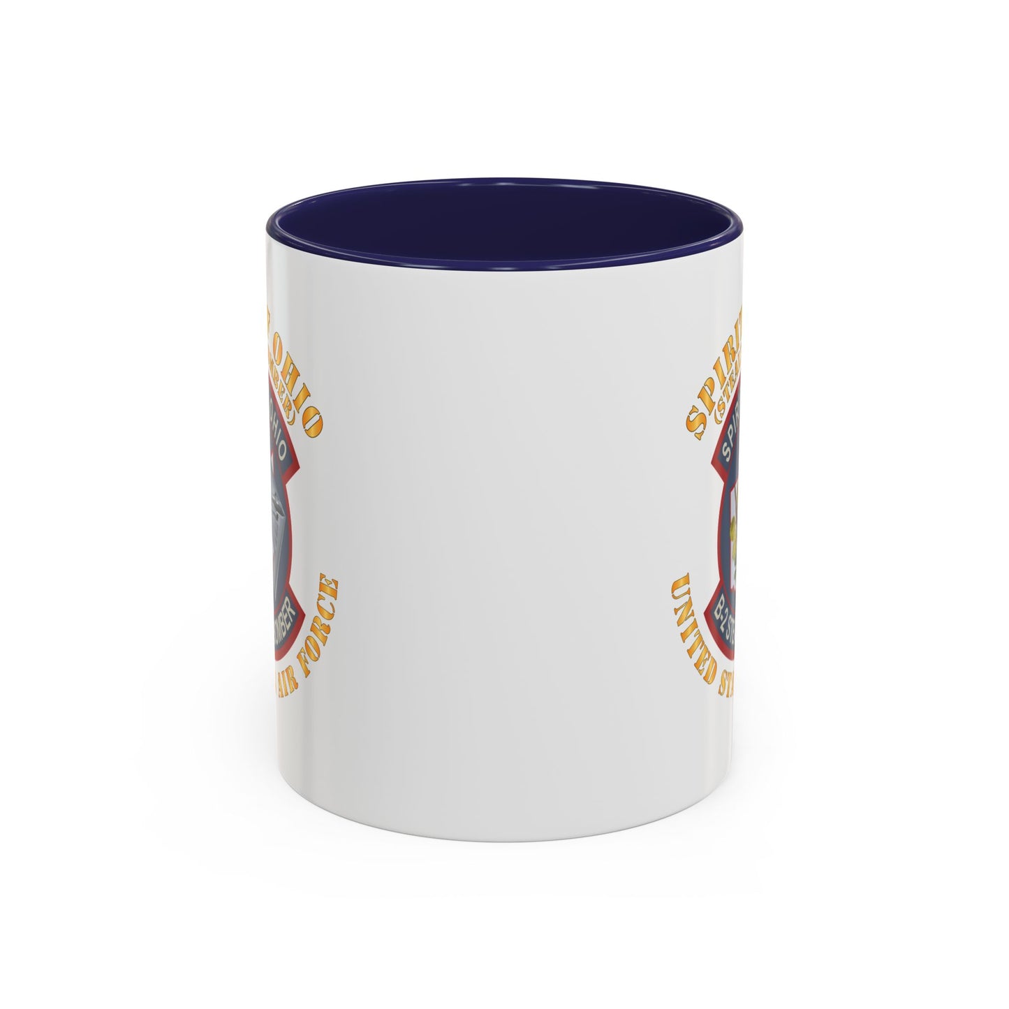 Accent Coffee Mug (11oz & 15oz) - USAF - B2 - Spirit of Ohio - Stealth Bomber X 300
