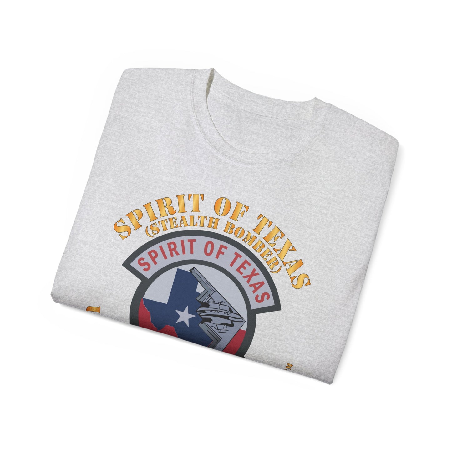 Unisex Ultra Cotton Tee - USAF - B2 - Spirit of Texas - Stealth Bomber X 300