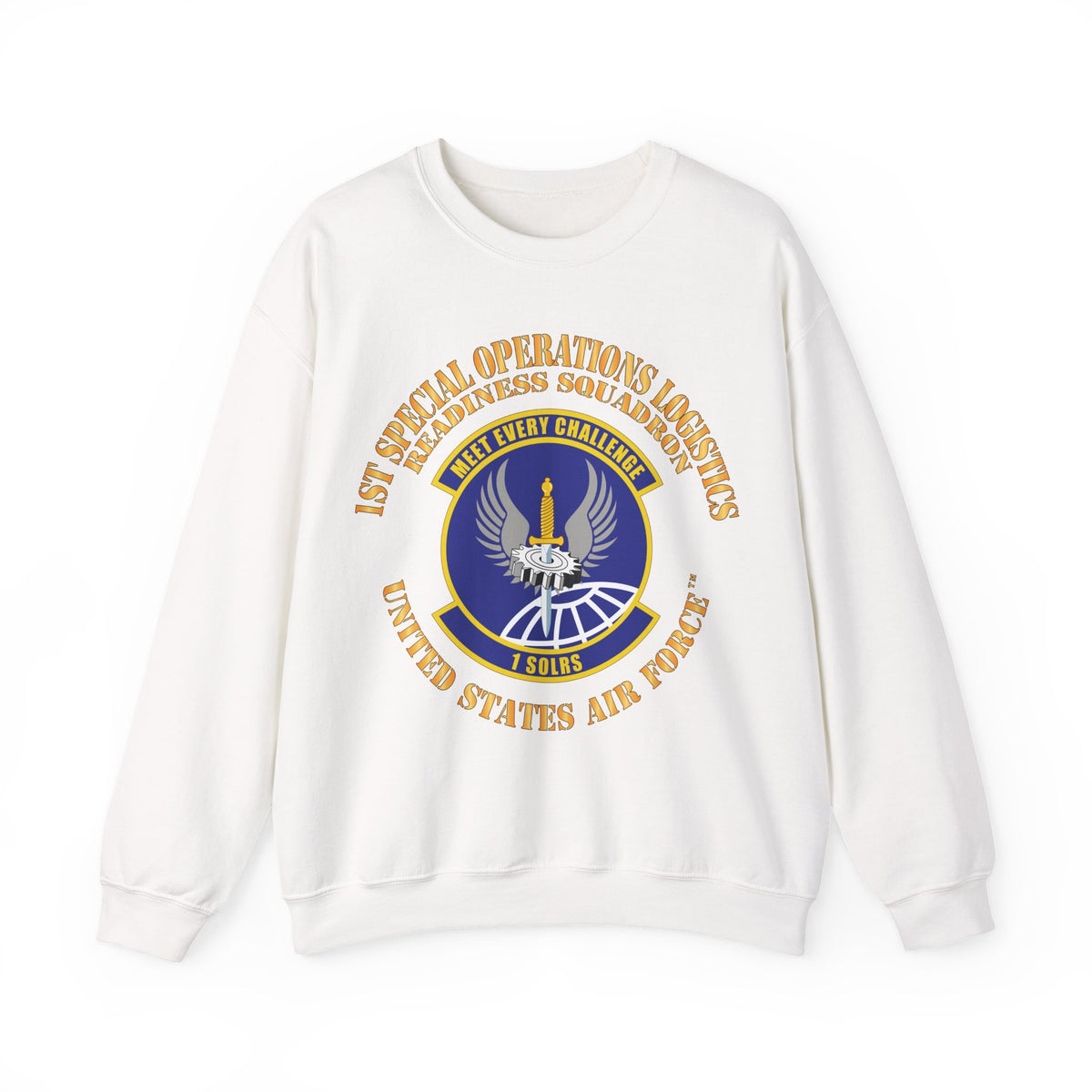 Crewneck Sweatshirt - USAF - 1st Special Operations Logistics Readiness Squadron X 300