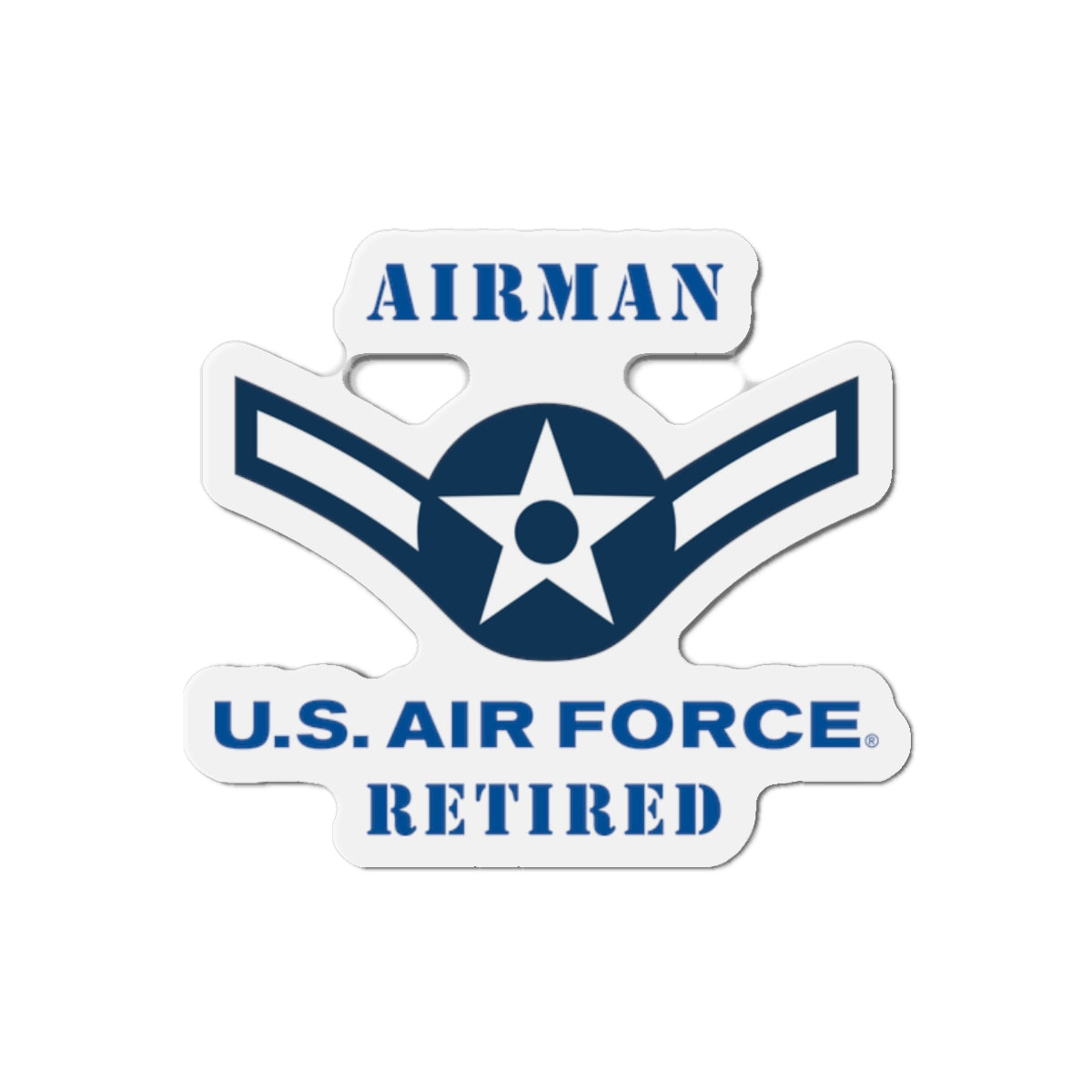 Die-Cut Magnet - USAF - Airman (E2) - 2020 - US Air Force - Retired