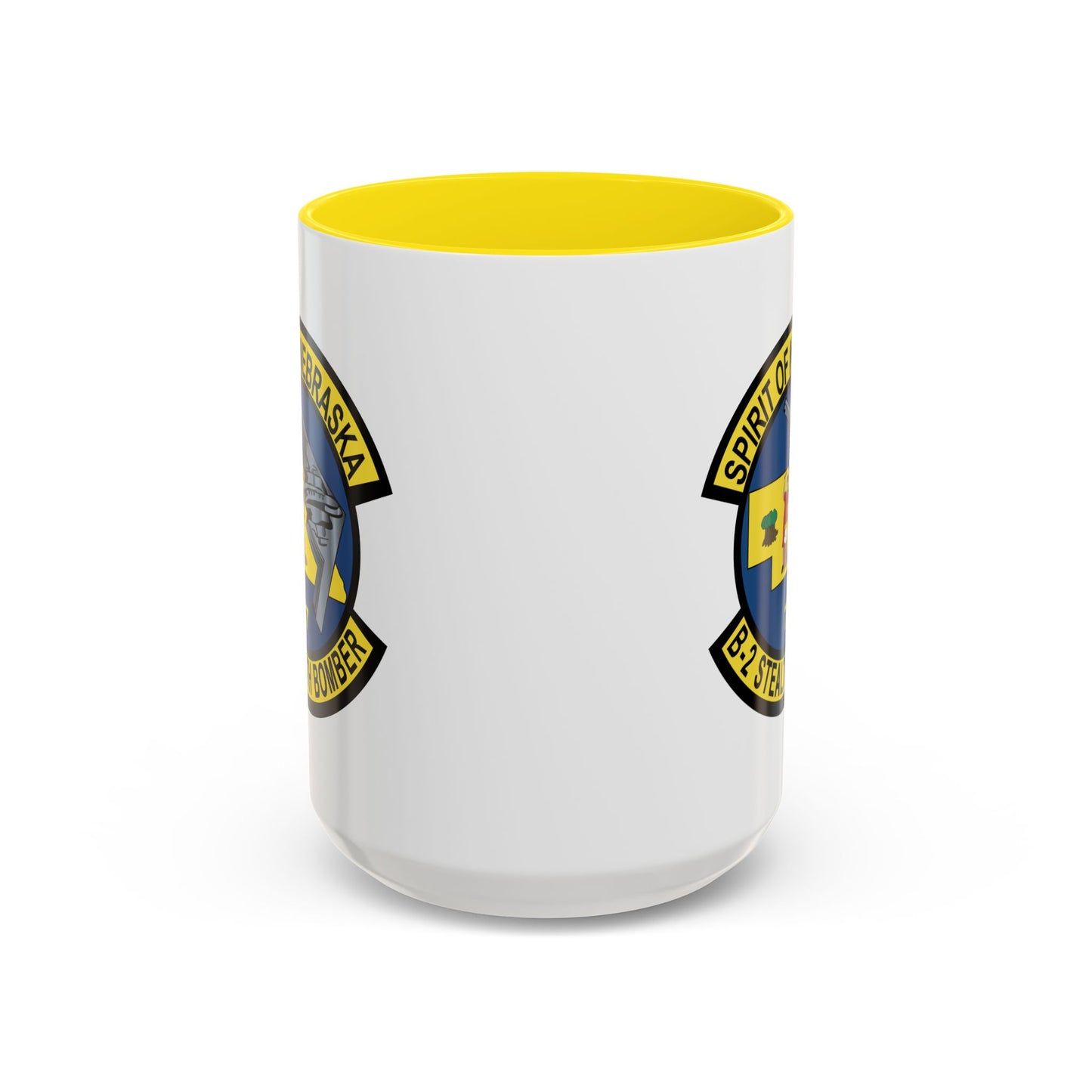 Accent Coffee Mug (11oz & 15oz) - USAF - B2 - Spirit of Nebraska - Stealth Bomber wo txt X 300