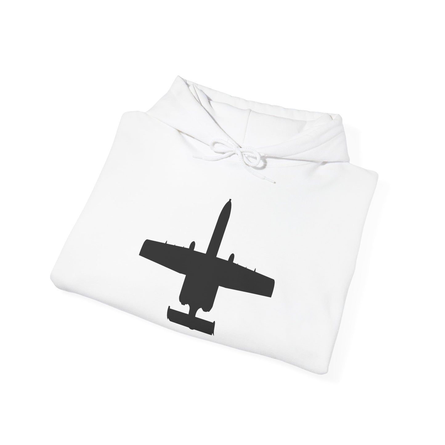 Unisex Heavy Blend Hooded Sweatshirt - Aircraft - USAF - A-10 Thunderbolt II - Top - Silhouette X 300