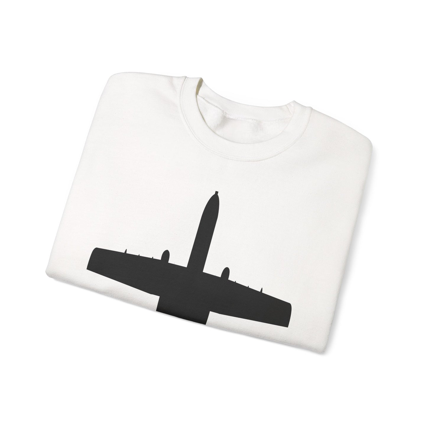 Crewneck Sweatshirt - Aircraft - USAF - A-10 Thunderbolt II - Top - Silhouette X 300