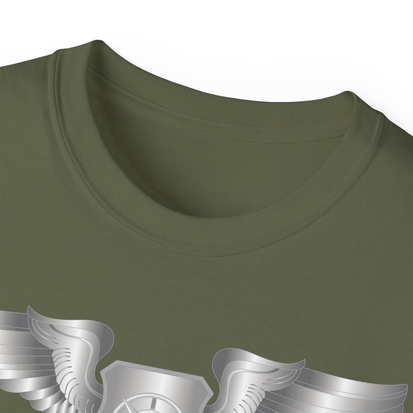 Unisex Ultra Cotton Tee - USAF - Air Battle Manager - Basic Wings wo Txt