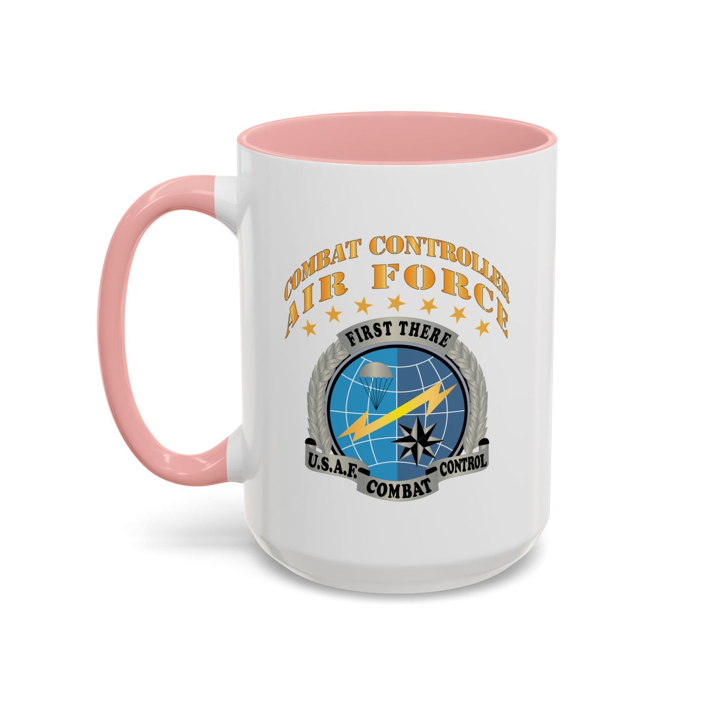 Accent Coffee Mug (11oz & 15oz) - USAF - Combat Controller X 300