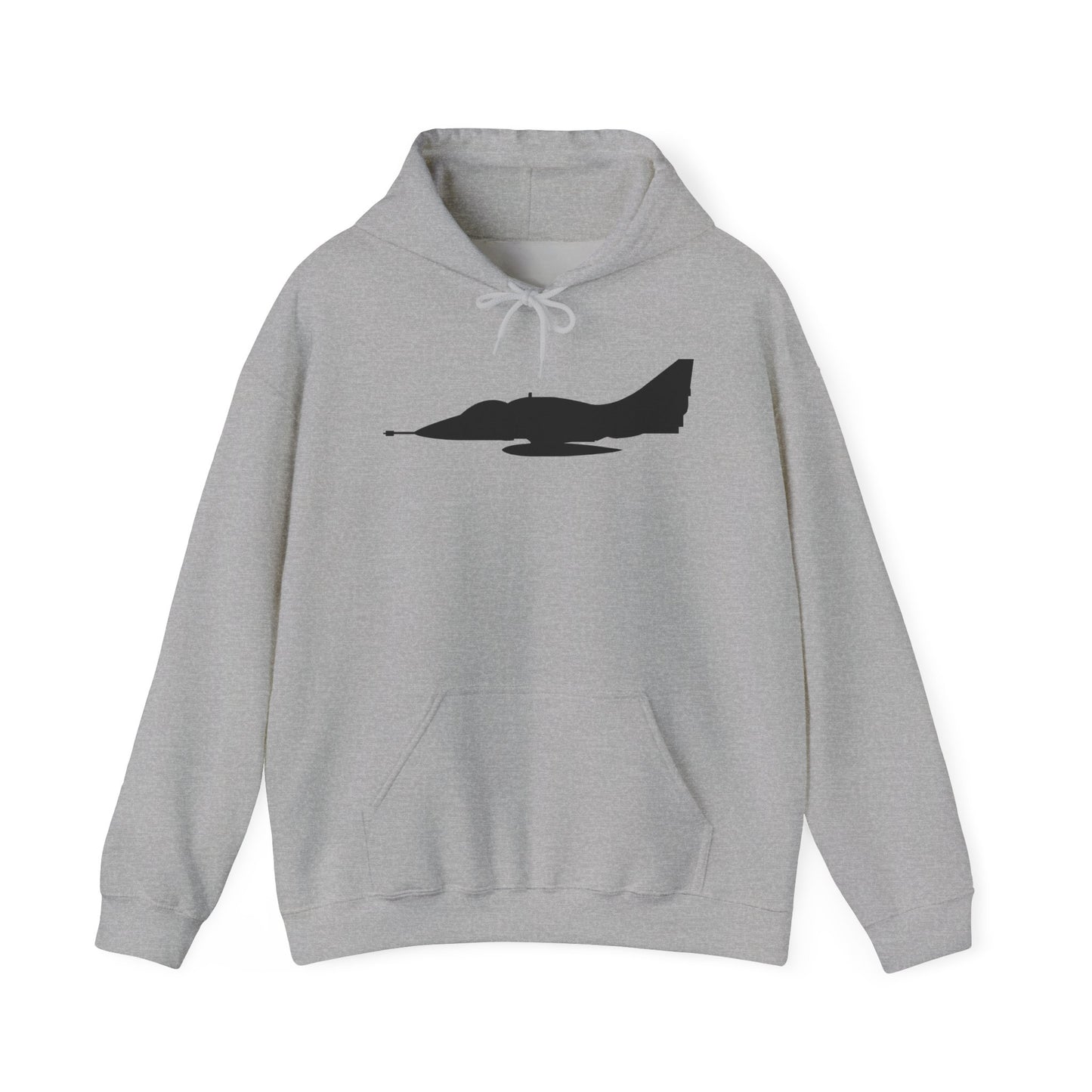 Unisex Heavy Blend Hooded Sweatshirt - Aircraft - A-4 SkyHawk - Silhouette X 300