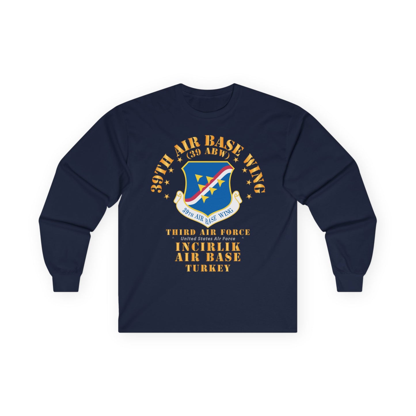 Unisex Ultra Cotton Long Sleeve Tee - USAF - 39th Air Base Wing - Incirlik AB X 300