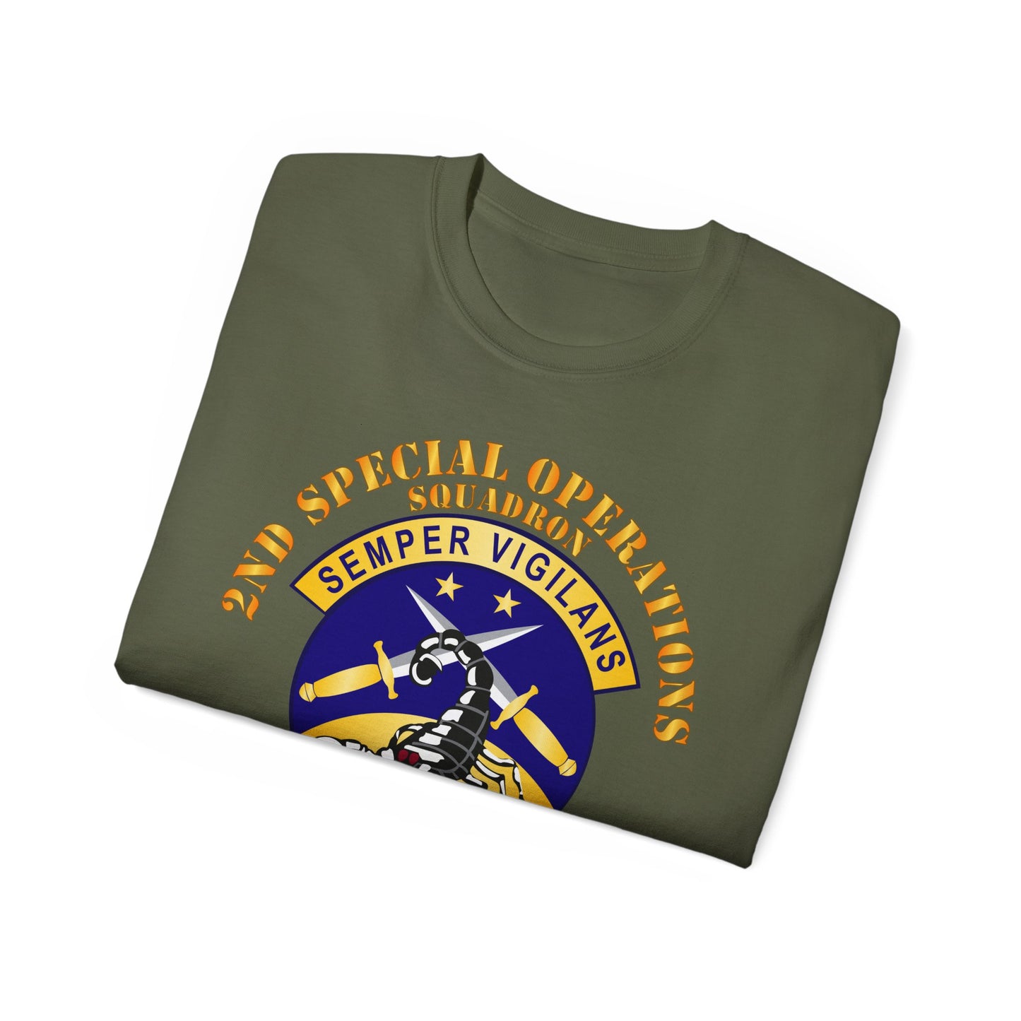Unisex Ultra Cotton Tee - USAFSOF - 2nd Special Operations Squadron - 919th Operations Group