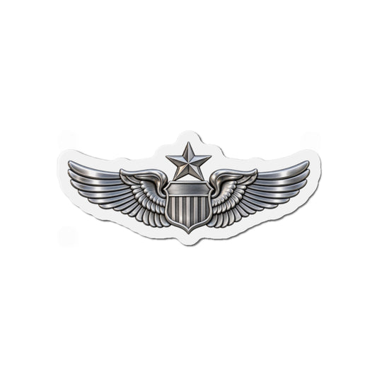 Die-Cut Magnet - USAF - Senior Pilot Badge wo txt - 3D - Enhanced