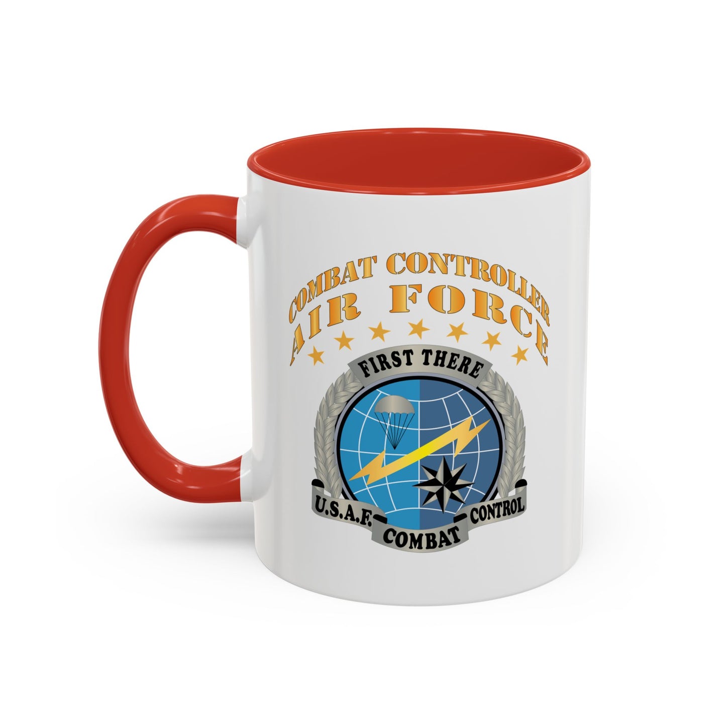 Accent Coffee Mug (11oz & 15oz) - USAF - Combat Controller X 300